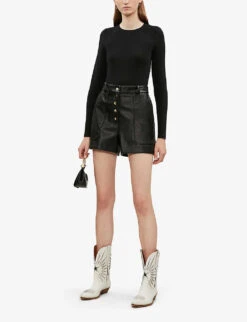 Wolford Chicago Fitted Seamless Stretch-jersey Body -Ted Baker Store 121 85008583 76039 BLACK ALT01