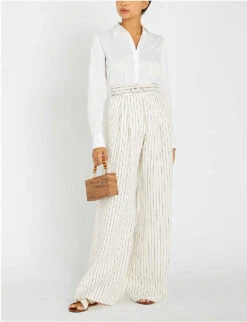 Wolford Shirt-style Cotton-blend Body -Ted Baker Store 121 85008583 79149 S 1300WHITE ALT01