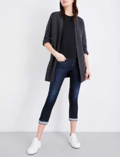 Rag & Bone Round Neck Cotton-jersey T-shirt -Ted Baker Store 150 3004401 W272C32CH BLACK ALT01