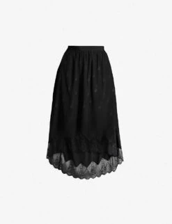Zadig & Voltaire Joslin Silk Jacquard Skirt