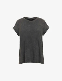 AllSaints Anna Acid Wash Cotton T-shirt