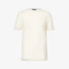 Joseph Round-neck Cashmere T-shirt 1 Joseph Round-neck Cashmere T-shirt -Ted Baker Store R03658517 IVORY M