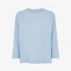 Whistles Relaxed-fit Cotton Top -Ted Baker Store R03744690 PALEBLUE M