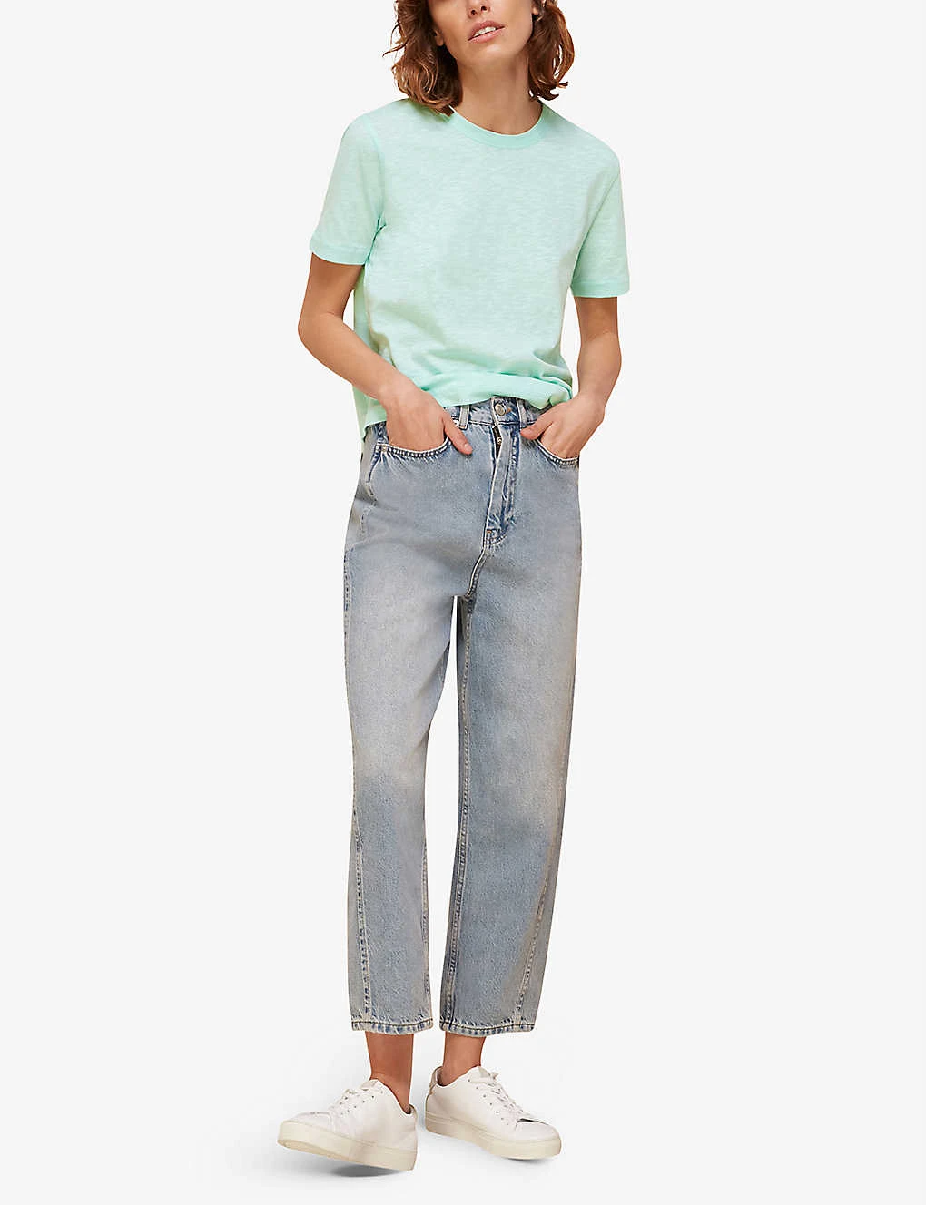 Whistles Emily Ultimate Cotton T-shirt 4 Whistles Emily Ultimate Cotton T-shirt - Image 2