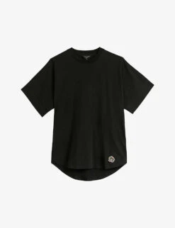 Ted Baker Erisana Flower-embroidered Cotton-jersey T-shirt