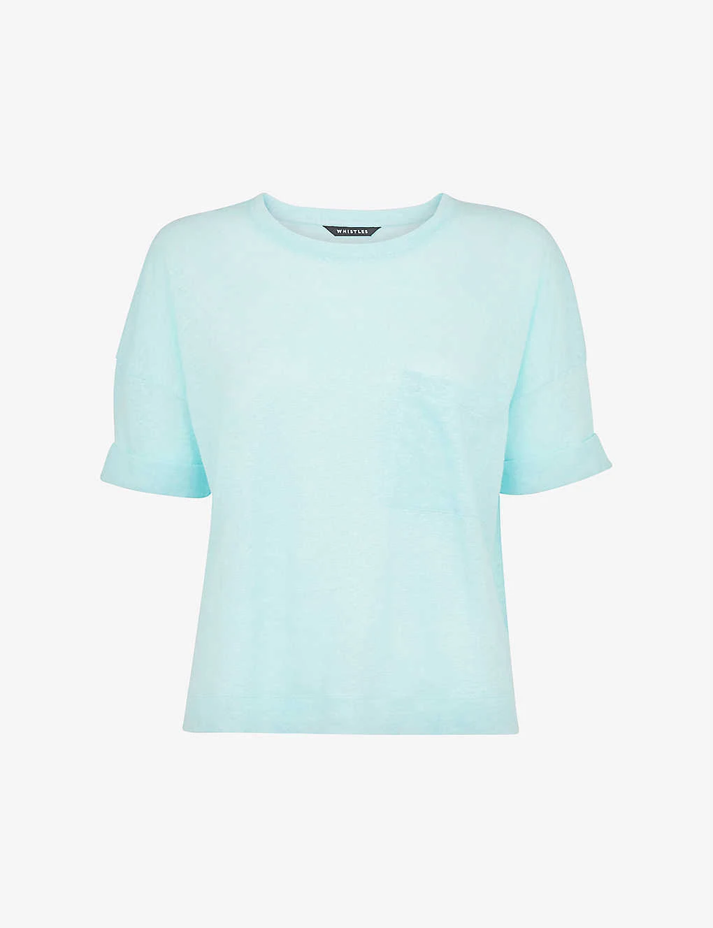 Whistles Patch-pocket Relaxed-fit Linen T-shirt 3 Whistles Patch-pocket Relaxed-fit Linen T-shirt