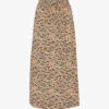 Whistles Bark-print Woven Midi Skirt -Ted Baker Store R03771308 MULTICOLOURED M