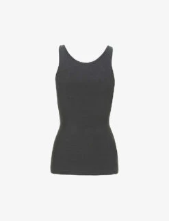 JAMES PERSE The Daily Stretch-cotton Tank Top -Ted Baker Store R03785034 S CARBON ALT01