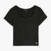 Ted Baker Miarna Relaxed-fit Cotton-jersey T-shirt 1 Ted Baker Miarna Relaxed-fit Cotton-jersey T-shirt -Ted Baker Store R03797480 BLACK M