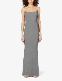 Soft Lounge Stretch-jersey Nightdress 9 Soft Lounge Stretch-jersey Nightdress -Ted Baker Store R03820849 HEATHERGREY ALT02