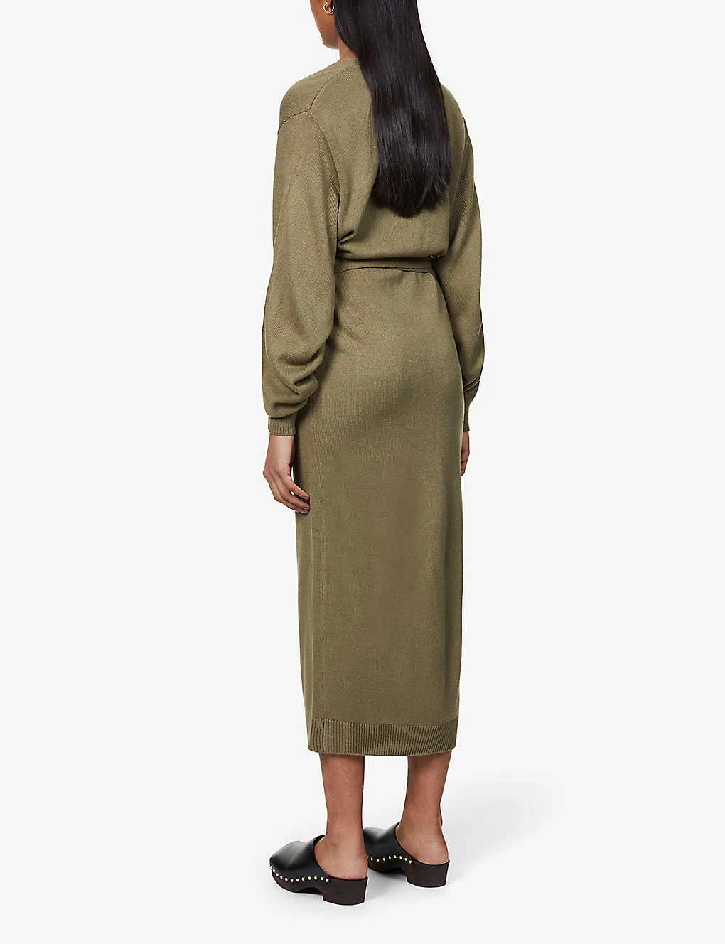 Beau Wrap-front Knitted Midi Dress 6 Beau Wrap-front Knitted Midi Dress - Image 4