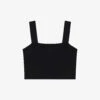 Maje Maclyna Cropped Stretch-jersey Top
