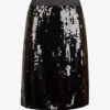 Pre-loved Gerard Darel Sequin-embellished Midi Skirt -Ted Baker Store R03886681 BLACK M