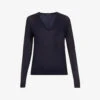 Joseph Cashair V-neck Cashmere-knit Jumper