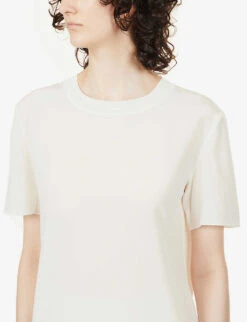 Joseph Rubin Silk-crepe Blouse -Ted Baker Store R03900837 IVORY ALT04