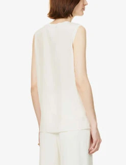 Joseph Bley Sleeveless Silk Top -Ted Baker Store R03900839 IVORY ALT03