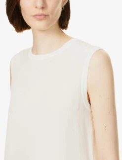 Joseph Bley Sleeveless Silk Top -Ted Baker Store R03900839 IVORY ALT04