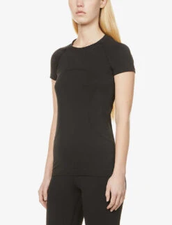 Lululemon Swiftly Tech 2.0 Short-sleeve Stretch-knit T-shirt -Ted Baker Store R03911375 BLACKBLACK ALT02