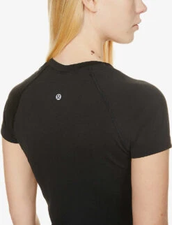 Lululemon Swiftly Tech 2.0 Short-sleeve Stretch-knit T-shirt -Ted Baker Store R03911375 BLACKBLACK ALT04