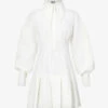 Oversized-collar Crepe Mini Dress 2 Oversized-collar Crepe Mini Dress -Ted Baker Store R03913527 WHITE M