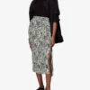 Whistles Floral-print Woven Midi Skirt -Ted Baker Store R03933333 BLUE M