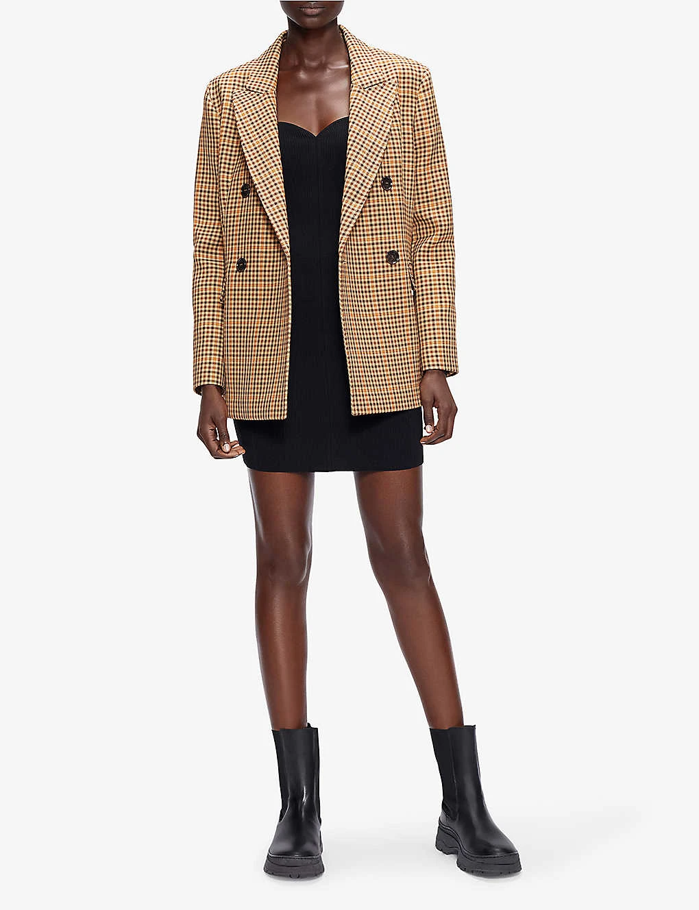 Ted Baker Mmeggi Sweetheart-neckline Stretch-knit Mini Dress 4 Ted Baker Mmeggi Sweetheart-neckline Stretch-knit Mini Dress - Image 2