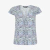 Whistles Tulip Floral-print Woven Blouse -Ted Baker Store R03959797 MULTICOLOURED M