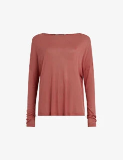 AllSaints Rita Relaxed-fit Jersey Top