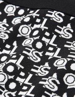 THE KOOPLES Monogram Jacquard Knitted Mini Skirt 8 THE KOOPLES Monogram Jacquard Knitted Mini Skirt -Ted Baker Store R03977109 BLA09 ALT03