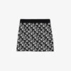 THE KOOPLES Monogram Jacquard Knitted Mini Skirt -Ted Baker Store R03977109 BLA09 M