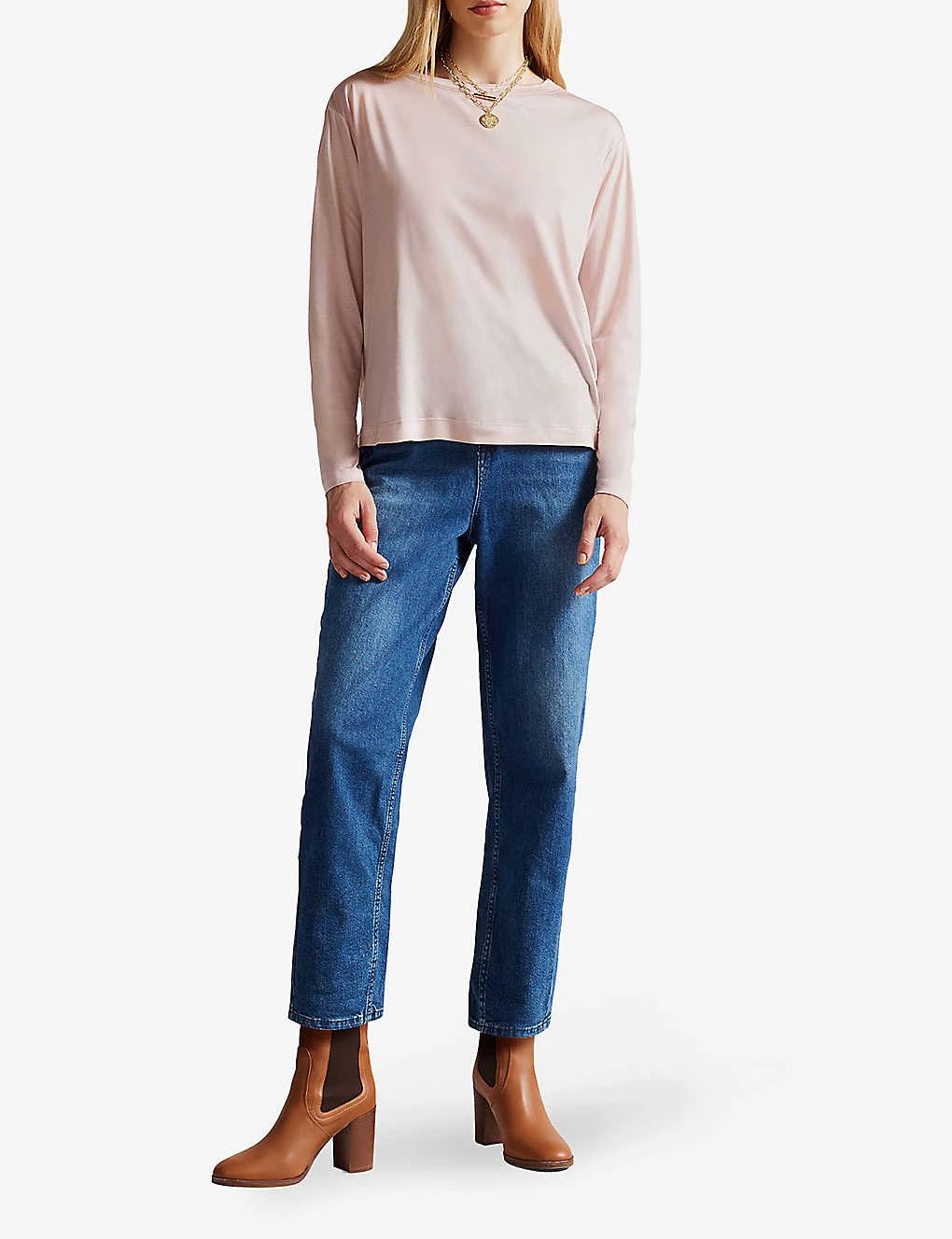 Ted Baker Summy Slash-neck Woven Top 4 Ted Baker Summy Slash-neck Woven Top - Image 2