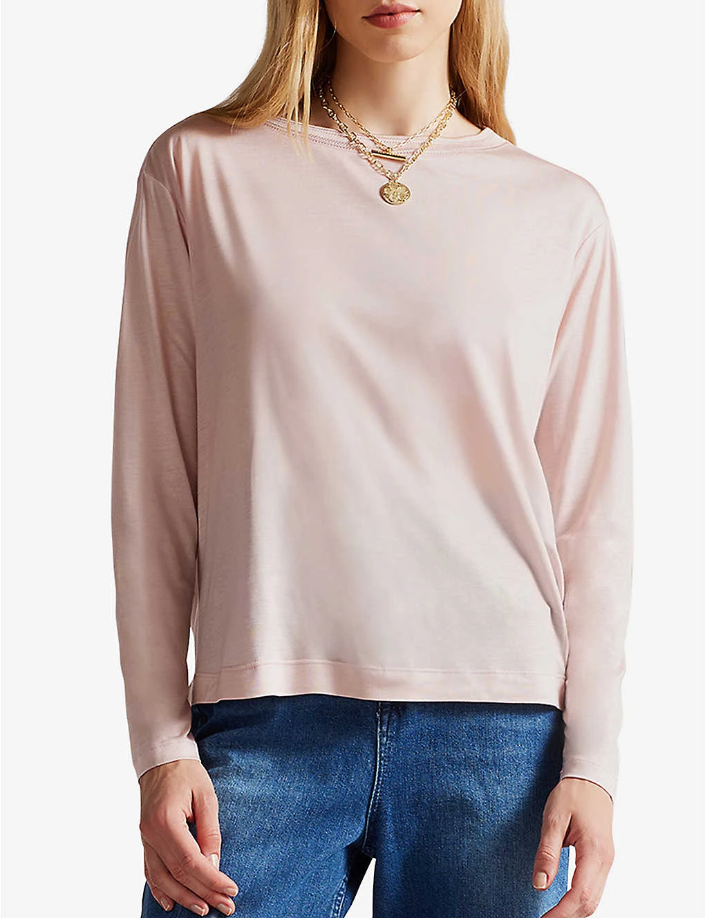 Ted Baker Summy Slash-neck Woven Top 5 Ted Baker Summy Slash-neck Woven Top - Image 3