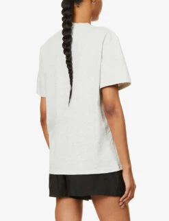 Core Relaxed-fit Cotton T-shirt 10 Core Relaxed-fit Cotton T-shirt -Ted Baker Store R04004018 GREYMARL ALT03