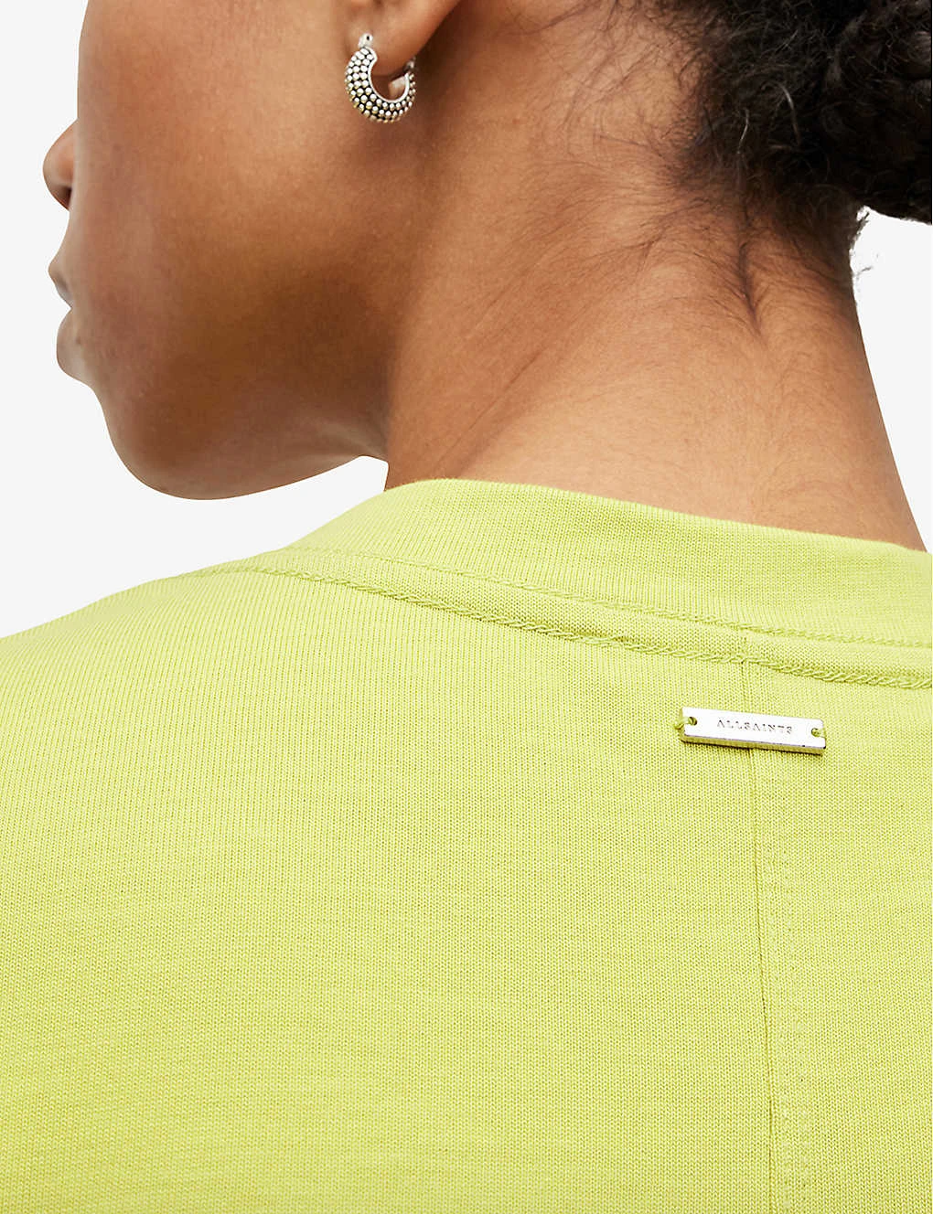 AllSaints Mira Ruched Organic-cotton T-shirt 7 AllSaints Mira Ruched Organic-cotton T-shirt - Image 5