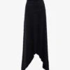 AllSaints Gia Ribbed Stretch-cotton Midi Skirt -Ted Baker Store R04006697 BLACK M