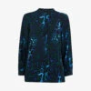 Whistles Night Cat Leopard-print Woven Shirt -Ted Baker Store R04057355 MULTICOLOURED M