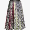 Gazania Carabiner Upcycled-polyester Midi Skirt -Ted Baker Store R04058965 STRIPEMULTI M