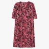 Ikks Floral-print Woven Mini Dress