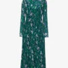 Whistles Kaleidoscope Recycled-polyester Midi Dress