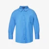ANINE BING Mika Relaxed-fit Cotton Shirt -Ted Baker Store R04066413 BLUE M