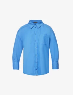 ANINE BING Mika Relaxed-fit Cotton Shirt