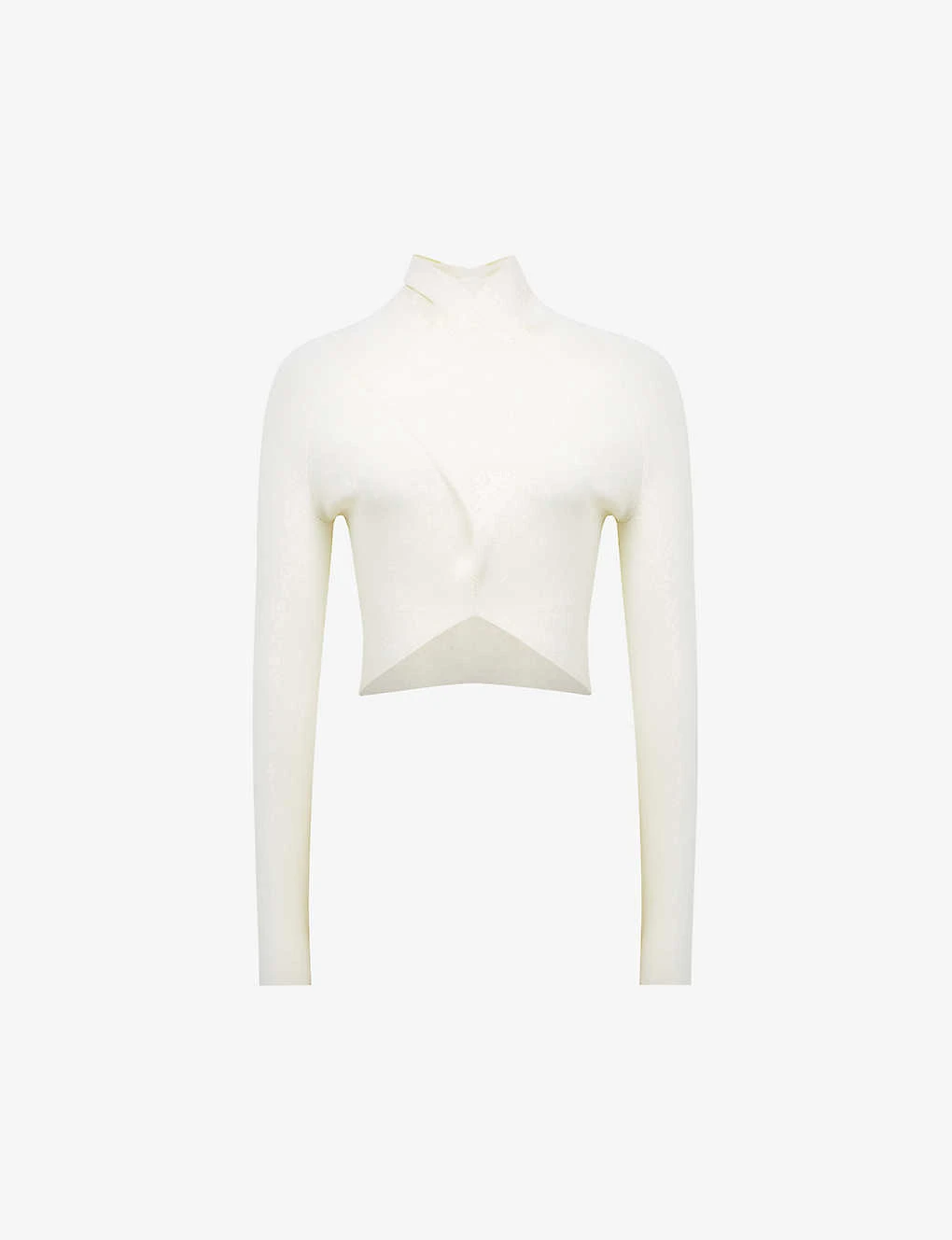 Reiss Elsie Draped-neck Knitted Top 3 Reiss Elsie Draped-neck Knitted Top