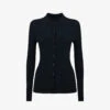 Reiss Sandy Stretch Rib-knit Shirt