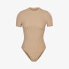 Fits Everybody High-neck Stretch-woven Body -Ted Baker Store R04069068 CLAY M