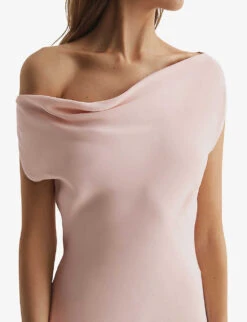 Reiss Loretta Off-the-shoulder Woven Maxi Dress 11 Reiss Loretta Off-the-shoulder Woven Maxi Dress -Ted Baker Store R04070730 NUDE ALT04