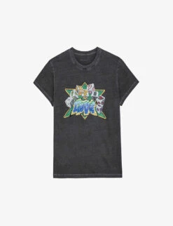 Zadig & Voltaire Zoe Graphic-print Cotton T-shirt