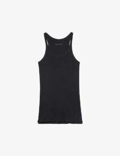 Zadig & Voltaire Alba Cotton Tank Top