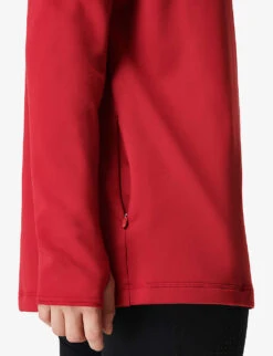 Sweaty Betty Therma Funnel-neck Recycled-woven Running Sweatshirt -Ted Baker Store R04074887 VINERED ALT04