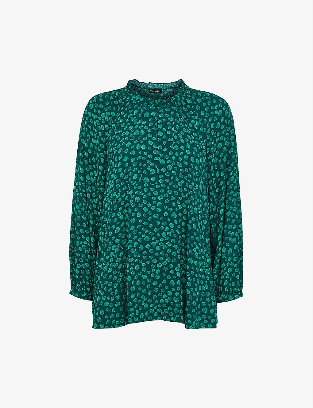 Whistles Lucy Lava Spot-print Woven Top 3 Whistles Lucy Lava Spot-print Woven Top