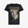 AllSaints Empera Grace Graphic-print Organic-cotton T-shirt 1 AllSaints Empera Grace Graphic-print Organic-cotton T-shirt -Ted Baker Store R04081533 BLACK M